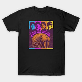 I am walrus beatles magical mystery tour tshirt merch T-Shirt